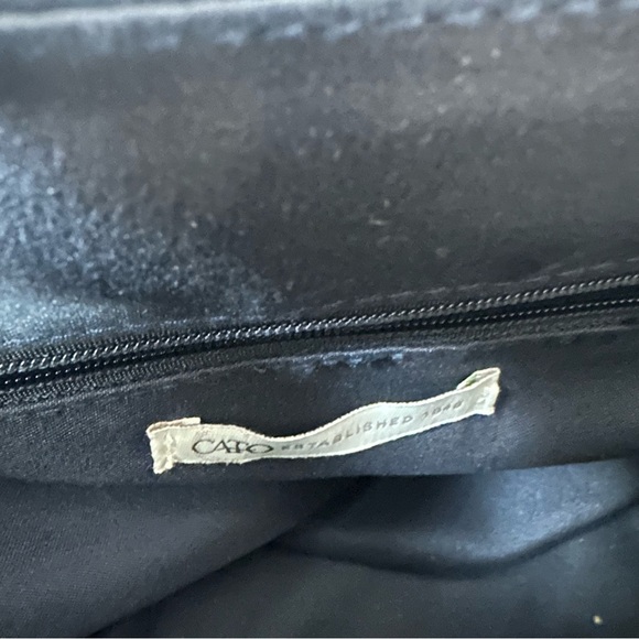 Cato Blue Faux Tweed Purse With Blue And Pearl Straps - Picture 12 of 14